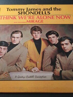Tommy James & The Shondells I Think We're Alone Now VG+ Roullette LP Record 1967